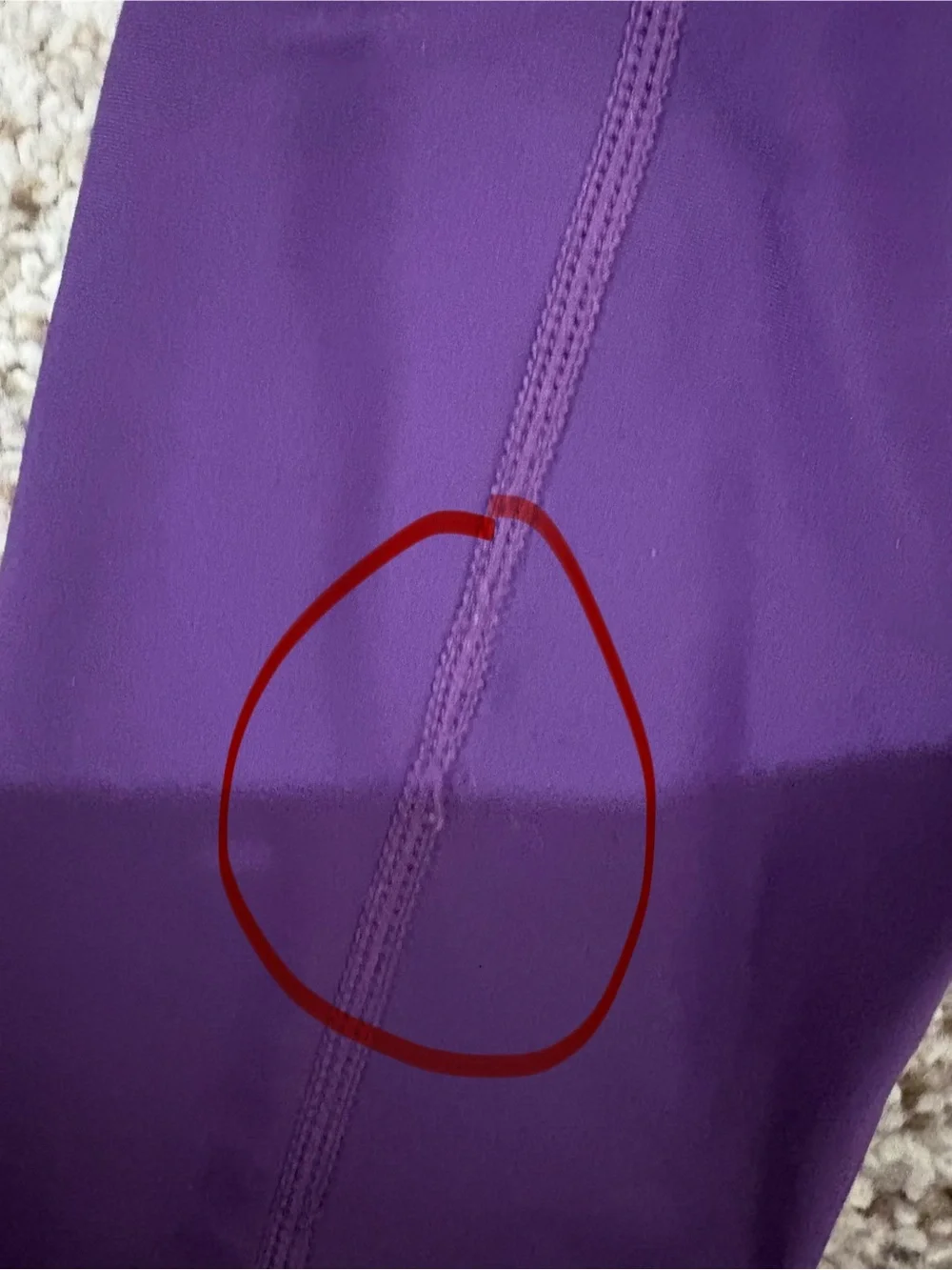 4T Swim Rashguard Pants in Purple 50 proof